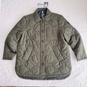 Alp N Rock ginger shirt jacket - women's size large, Olive green, Primaloft